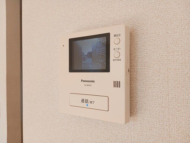 セキュリティ　モニタ付インターホンです。