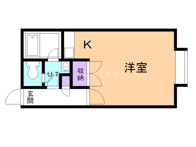 コットンハウス１３の間取り