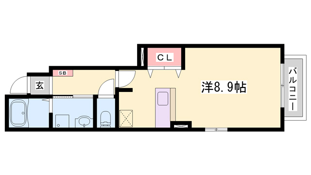 アンジュエ―グルの間取り