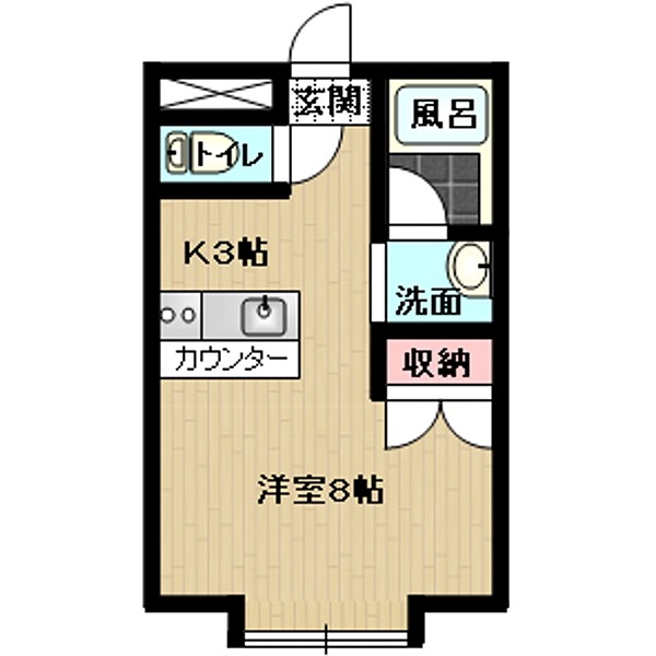 セントラルハイツたまむらの間取り