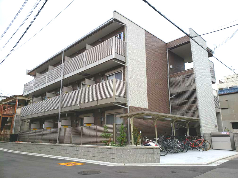 堺市堺区緑町のマンションの建物外観