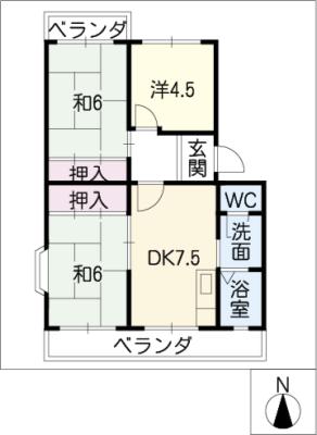 エステートオークの間取り