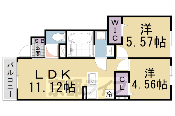 フラン瀬田の間取り