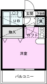 アネックス戸田５期の間取り