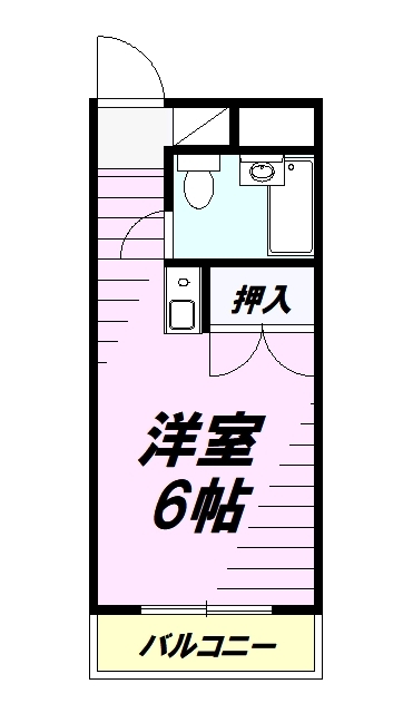 八王子市暁町のマンションの間取り