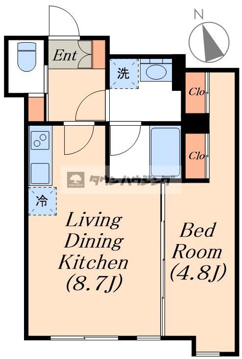 デュオメゾン千住の間取り