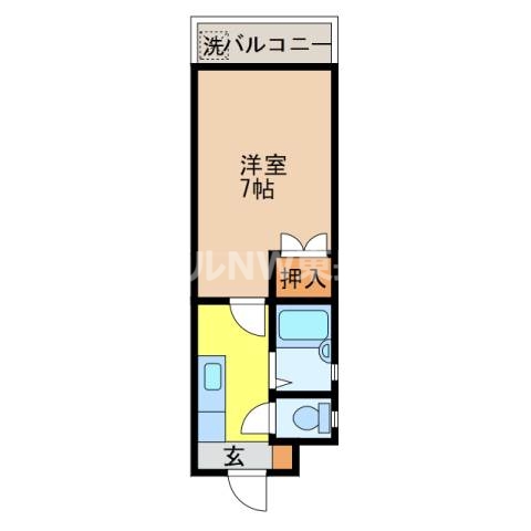 アミューズ戸町の間取り