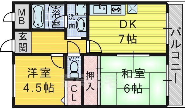 B・L・D萩の間取り