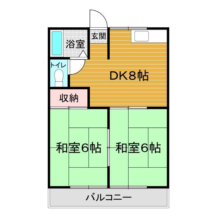 メルス小月の間取り