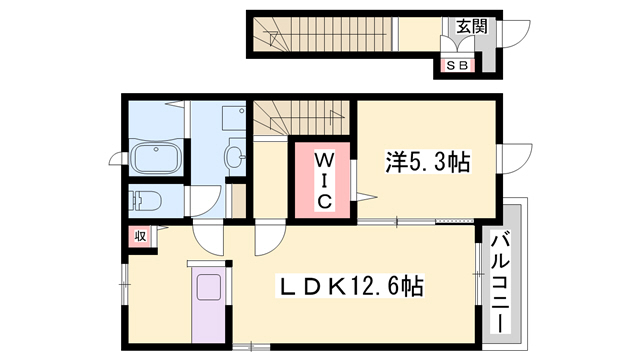 ヴェルナの間取り