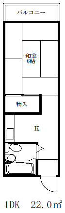 下沢ヤングハイツの間取り