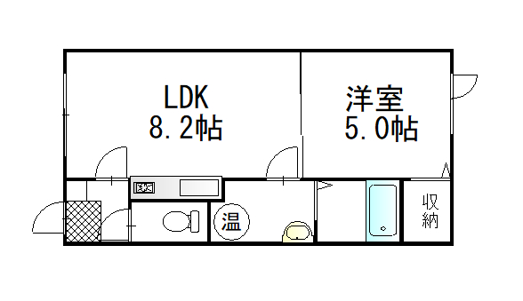 ロイヤルエステートの間取り