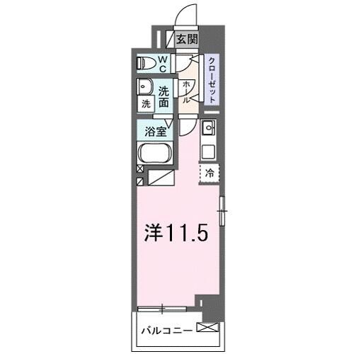 カームプレイン森崎の間取り