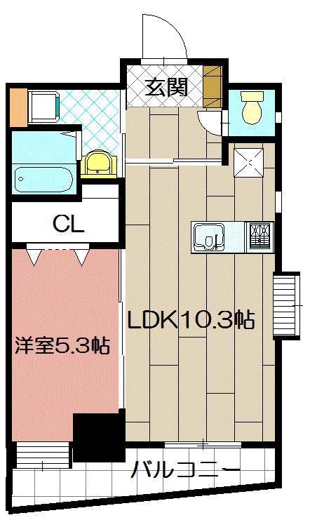 守恒サンシャインみらいの間取り