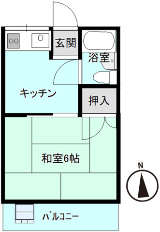 VERMILLIONｒ331の間取り