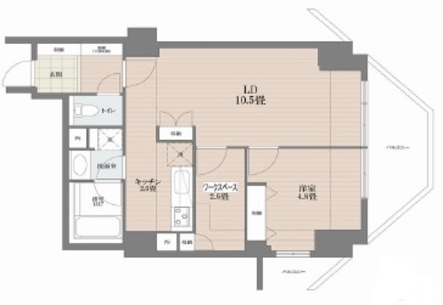 ドゥーエ東池袋の間取り