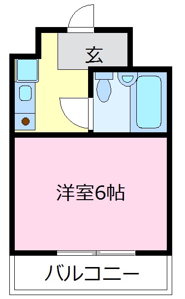 堺市中区土師町のマンションの間取り