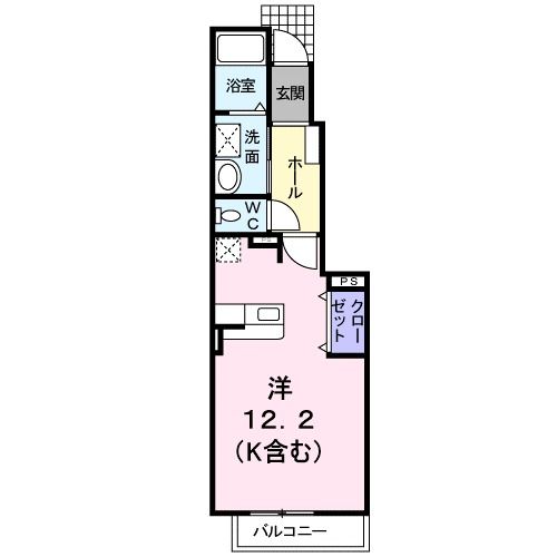 ラウンド・ロックＢの間取り