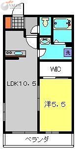 アルプス3号館の間取り