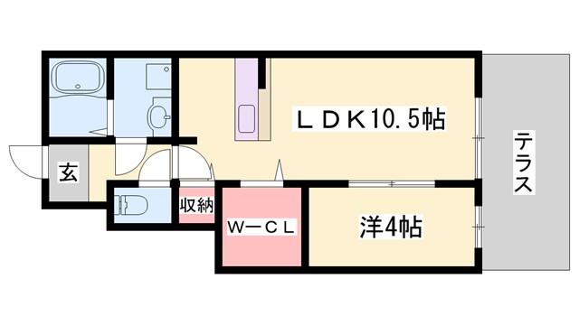 サンハイムの間取り