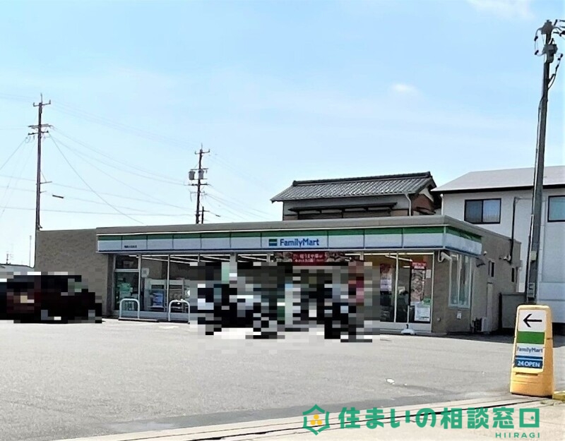 【岡崎市稲熊町のアパートのコンビニ】