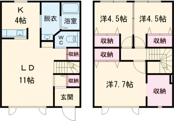 Letoit春光の間取り