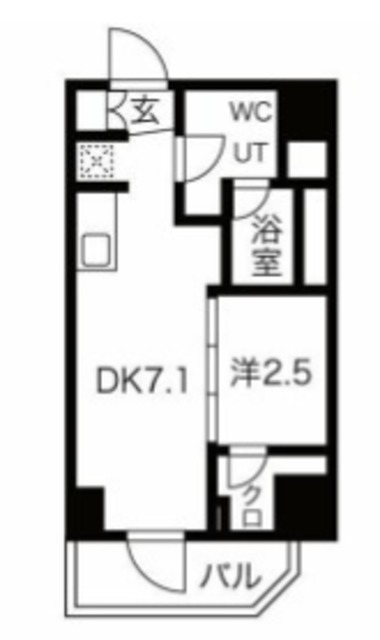 マテリア千住大橋の間取り