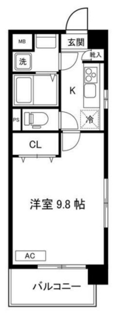 グランシャリオ鵠沼の間取り