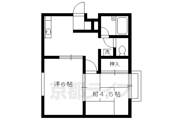 四十八番館の間取り