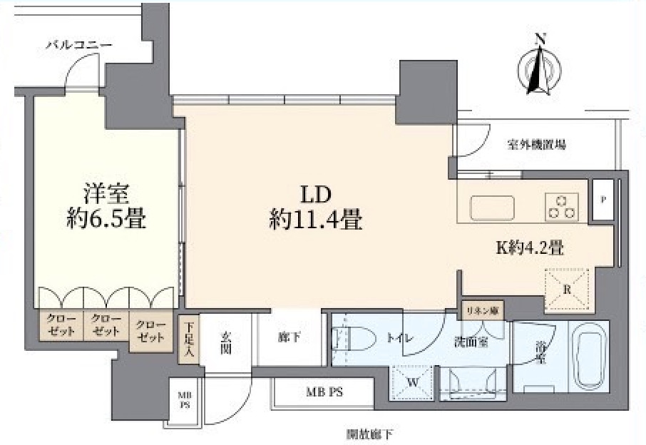 グランドミッドタワーズ大宮スカイタワーの間取り