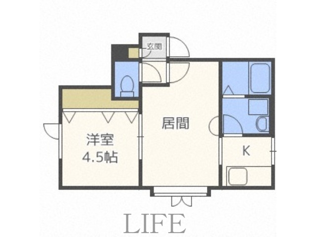 マイコート北郷の間取り