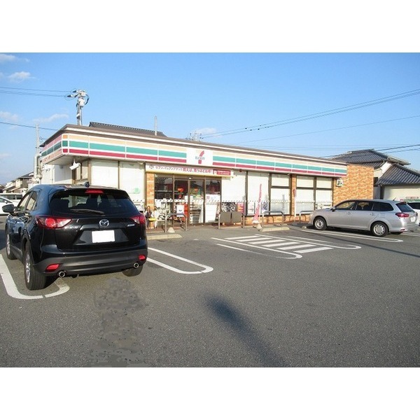コンビニ　セブンイレブン防府新橋店（コンビニ）まで400m