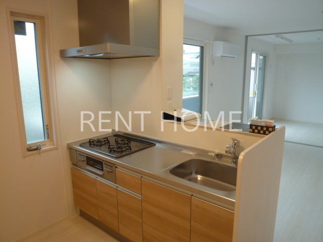 キッチン　カウンター式システムキッチン