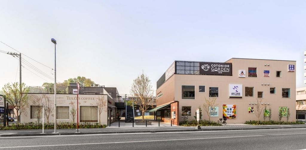 ショッピングセンター　コトニアガーデン新川崎（ショッピングセンター）まで390m