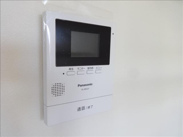 セキュリティ　映像で来訪者を確認できます