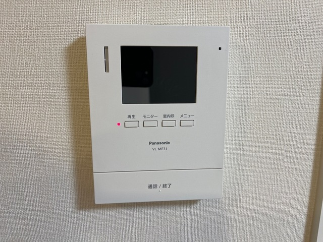 セキュリティ　ＴＶドアホンで防犯対策。