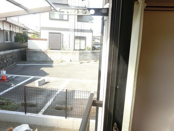 バルコニー　日当たり良好！