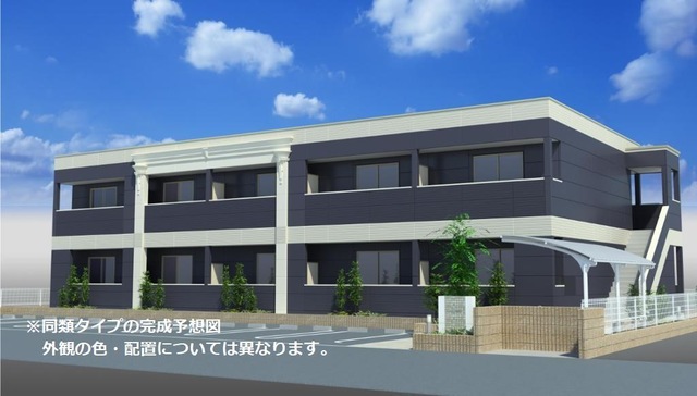 建物外観　完成パース