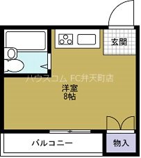 第4三先ハウスの間取り写真