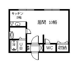 コーポワクの間取り