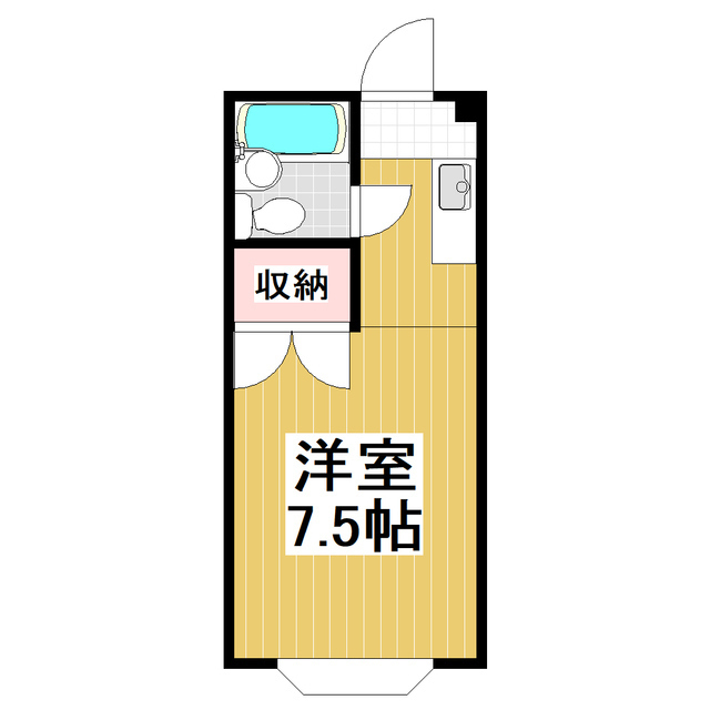 ロイヤルメゾン三浦の間取り