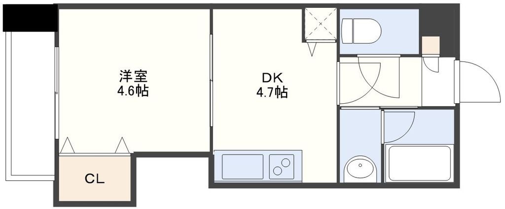 ウエスト泉の間取り