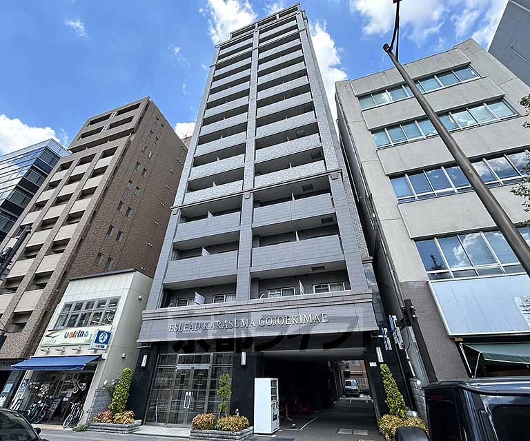 【京都市下京区万寿寺町のマンションの建物外観】