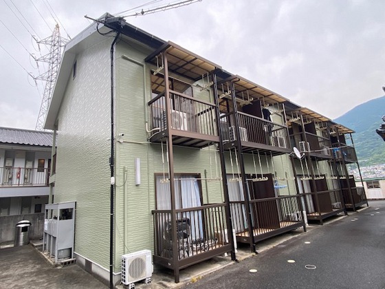 広島県広島市安芸区中野４（アパート）の賃貸物件の外観