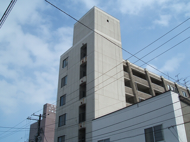 函館市大森町のマンションの建物外観