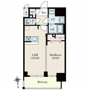 S-RESIDENCE古出来一丁目の間取り