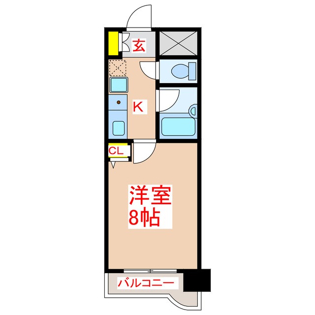 トーカンキャスティール加治屋町の間取り