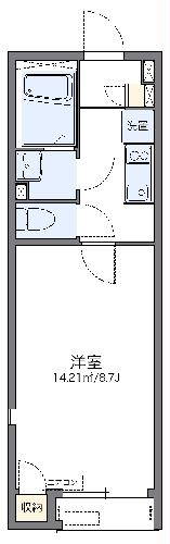 レオネクストカーサ大和IIの間取り