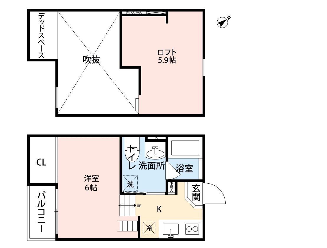 プレスト堺の間取り