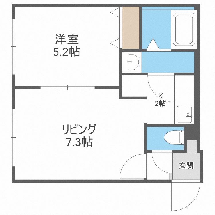 ＥＸＯＲ本通の間取り